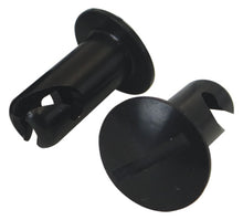 Cargar imagen en el visor de la galería, Moroso Quick Fastener - Oval Head - 5/16in x .500in - Aluminum - Black - 10 Pack