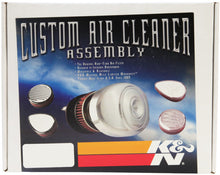 Cargar imagen en el visor de la galería, K&amp;N H/D Sportster Filter Kit Teardrop Grooved Intake System