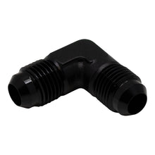 Cargar imagen en el visor de la galería, DeatschWerks 6AN Male Flare to 6AN Male Flare 90-Degree Fitting - Anodized Matte Black