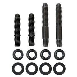 Moroso 2PC 5/16in-24 x 1.625in & 2 PC 5/16in-24 X 2.0in Long 12-Point Nuts Carb Stud Kit w/Bracket