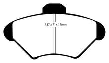 Cargar imagen en el visor de la galería, EBC 94-98 Ford Mustang 3.8 Bluestuff Front Brake Pads
