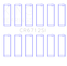 Load image into Gallery viewer, King Engine Bearings Ford V6 Triton/Ohv (Size +0.25mm) Connecting Rod Bearing Set