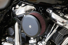 Cargar imagen en el visor de la galería, K&amp;N 17-18 Harley Davidson Road Glide Hammer Black Street Metal Intake System