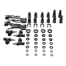 Cargar imagen en el visor de la galería, DeatschWerks Universal 4 Cylinder Import Injector Kit - Set of Four 750cc Injectors