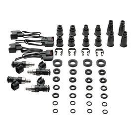 DeatschWerks Universal 4 Cylinder Import Injector Kit - Set of Four 750cc Injectors