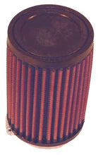 Cargar imagen en el visor de la galería, K&amp;N Filter Universal Rubber Filter 2.25 inch Flange 3.5 inch OD 5 inch Height