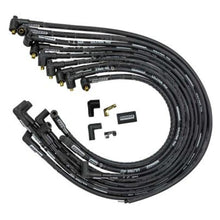 Cargar imagen en el visor de la galería, Moroso Chevrolet Small Block Ignition Wire Set - Ultra 40 - Sleeved - Non-HEI - 90 Degree - Black