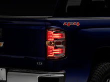 Cargar imagen en el visor de la galería, Raxiom 14-18 Chevrolet Silverado 1500 LED Tail Lights/Seq Turn Signals- Chrome- Clear Lens