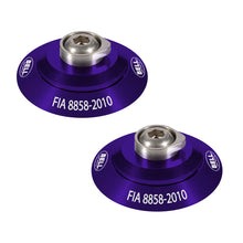 Cargar imagen en el visor de la galería, Bell HANS Clip Set - Purple FIA8858-2010