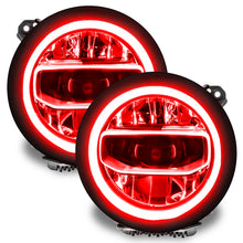 Cargar imagen en el visor de la galería, Oracle Jeep Wrangler JL/Gladiator JT RGB+W Headlight DRL Kit - w/ BC1 Controller