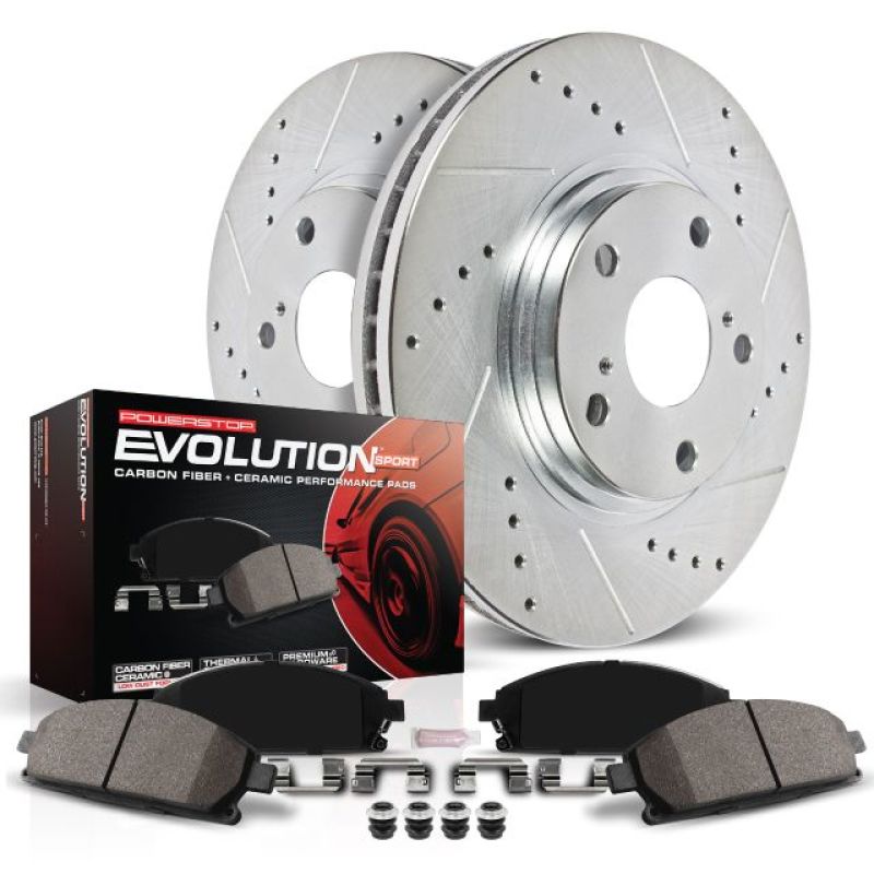 Power Stop 2003 Ford Explorer Sport Rear Z23 Evolution Sport Brake Kit