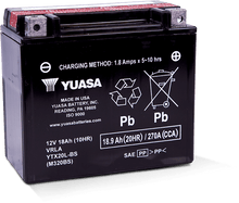 Cargar imagen en el visor de la galería, Yuasa YTX20L-BS Maintenance Free AGM 12 Volt Battery (Bottle Supplied)