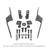 Go Rhino 19-24 Ram 1500 (Excl. Rebel/Warlock/TRX) RC2 Brackets - Tex. Blk (Cutting Req.)