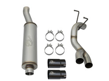 Cargar imagen en el visor de la galería, aFe Rebel Series 3-1/2in 409 SS Cat-Back Exhaust System w/Black Tip RAM 2500/3500 14-17 V8 6.4L