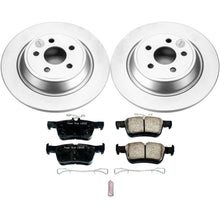 Cargar imagen en el visor de la galería, Power Stop 15-19 Ford Edge Rear Z17 Evolution Geomet Coated Brake Kit