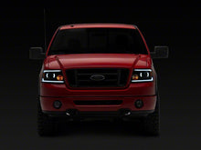 Load image into Gallery viewer, Raxiom 04-08 Ford F-150 Axial Series LED Proj Headlights/Seq LED Bar- Black- Clear Lens
