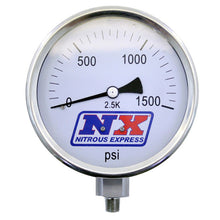 Cargar imagen en el visor de la galería, Nitrous Express Nitrous Pressure Gauge 4in-High Accuracy