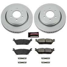 Cargar imagen en el visor de la galería, Power Stop 15-17 Ford F-150 Rear Z17 Evolution Geomet Coated Brake Kit