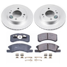 Cargar imagen en el visor de la galería, Power Stop 14-15 Mitsubishi Mirage Front Z17 Evolution Geomet Coated Brake Kit