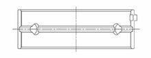 Cargar imagen en el visor de la galería, ACL Mitsubishi 4G63/4G64 7 Bolt EVO V-IX 0.025mm Oversized High Performance Main Bearing Set