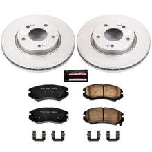 Cargar imagen en el visor de la galería, Power Stop 07-10 Hyundai Elantra Front Z17 Evolution Geomet Coated Brake Kit