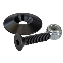 Cargar imagen en el visor de la galería, Moroso 1.25in Taper Washer - Black Anodized (10 Pack w/Hardware)