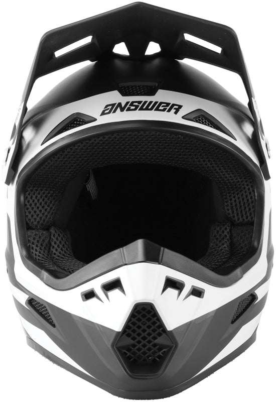 Answer AR1 Sweep Helmet Black/White Youth - Large