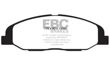 Load image into Gallery viewer, EBC 08-13 Cadillac CTS 3.0 Yellowstuff Front Brake Pads