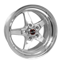 Cargar imagen en el visor de la galería, Race Star 92 Drag Star 17x9.50 5x4.75bc 5.25bs Direct Drill Polished Wheel
