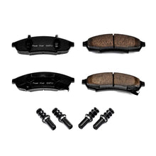 Cargar imagen en el visor de la galería, Power Stop 88-96 Buick Regal Front Z17 Evolution Ceramic Brake Pads w/Hardware