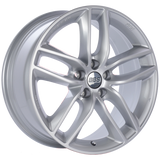 BBS SX 19x8.5 5x108 ET45 Sport Silver Wheel -70mm PFS/Clip Required