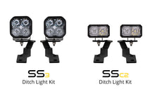 Cargar imagen en el visor de la galería, Diode Dynamics 16-21 Toyota Tacoma Sport SS3 LED Ditch Light Kit - White Combo