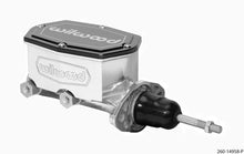 Cargar imagen en el visor de la galería, Wilwood Compact Tandem Master Cylinder - 15/16in Bore - w/Pushrod (Ball Burnished)