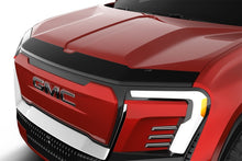 Cargar imagen en el visor de la galería, AVS 2024 GMC Sierra EV Aeroskin Low Profile Acrylic Hood Shield - Smoke