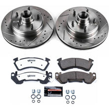 Load image into Gallery viewer, Power Stop 91-93 Chevrolet Caprice Front Z26 Street Warrior Brake Kit