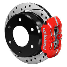 Cargar imagen en el visor de la galería, Wilwood 63-87 C10/C15 DynaPro FDPLP Red Calipers 11in x .81in D/S  Rotors 6-Lug Rear Disc Brake Kit