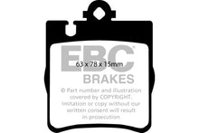 Cargar imagen en el visor de la galería, EBC 03 Mercedes-Benz C230 (W203) 2.3 Sport Yellowstuff Rear Brake Pads