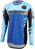 Answer 25 Arkon Nitrus Jersey Blue/Black/Hyper Orange Youth - XS