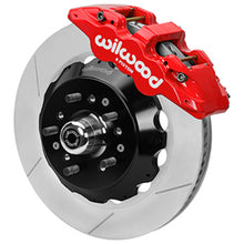 Cargar imagen en el visor de la galería, Wilwood Forged 6 Piston Red Superlite Caliper, GT 72 Vane Vented Spec37 Slotted Rotor - 14.00x1.25