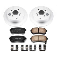 Cargar imagen en el visor de la galería, Power Stop 06-07 Hyundai Accent Rear Z17 Evolution Geomet Coated Brake Kit