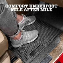 Load image into Gallery viewer, Husky Liners 2017 Chrysler Pacifica (Stow and Go) WeatherBeater 2nd Row Black Floor Liners