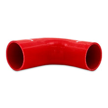 Cargar imagen en el visor de la galería, Mishimoto Silicone Reducer Coupler 90 Degree 2in to 2.5in - Red