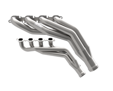 Cargar imagen en el visor de la galería, Kooks 20-22 Ford F250 7.3L V8 / Ford F350 7.3L V8 2in x 3in SS Headers w/ H.O. Green Catted Conn