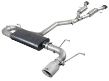 Cargar imagen en el visor de la galería, aFe Large Bore HD 3in 304 SS Cat-Back Exhaust w/ Polished Tips 14-19 Jeep Grand Cherokee V6-3.6L