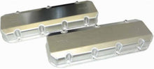 Cargar imagen en el visor de la galería, Moroso Chevrolet Big Block Valve Cover w/Billet Rail - 3in - Exhaust Pockets/Intake Tubes - Aluminum