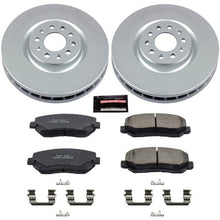Cargar imagen en el visor de la galería, Power Stop 15-17 Chrysler 200 Front Z17 Evolution Geomet Coated Brake Kit
