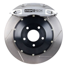 Cargar imagen en el visor de la galería, StopTech BBK 01-07 BMW M3 (E46) Rear 4 Piston 355x32 Silver Calipers Slotted Two Piece Rotors