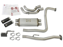 Load image into Gallery viewer, aFe Rebel Series 3in 409 SS Cat-Back Exhaust w/ Black Tips 04-15 Nissan Titan V8 5.6L