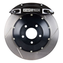 Cargar imagen en el visor de la galería, StopTech 98-01 Subaru Impreza 2.5L/RS Front ST-40 Black 332x32mm Slotted Rotors