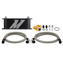 Cargar imagen en el visor de la galería, Mishimoto Universal Thermostatic Oil Cooler Kit 16-Row Black